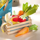 Jouet fruits et légumes en tissu